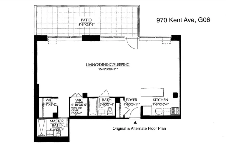 970 Kent Avenue, G06 | floorplan | View 9