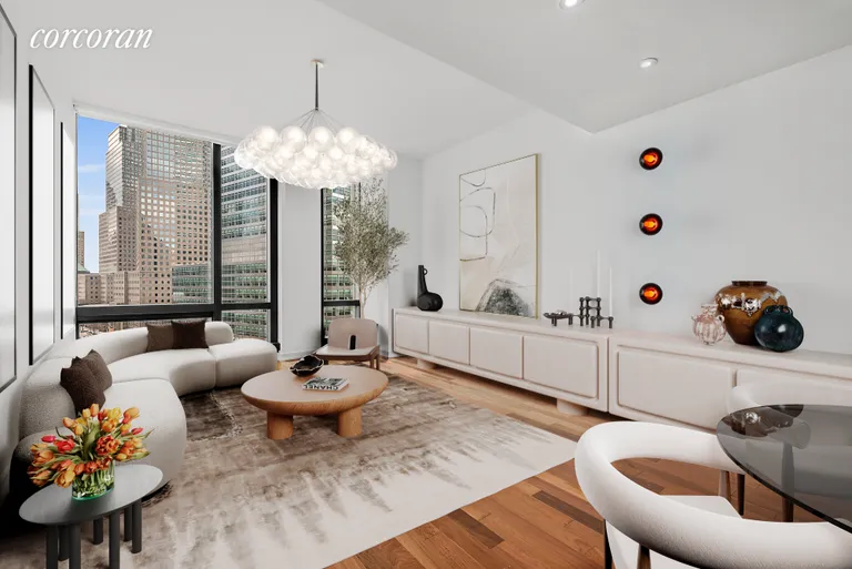 New York City Real Estate | View 101 Warren Street, 1000 | 1 Bed, 1 Bath | View 1
