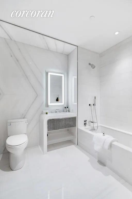 New York City Real Estate | View 35 Hudson Yards, 8202 | Full Bathroom | View 9