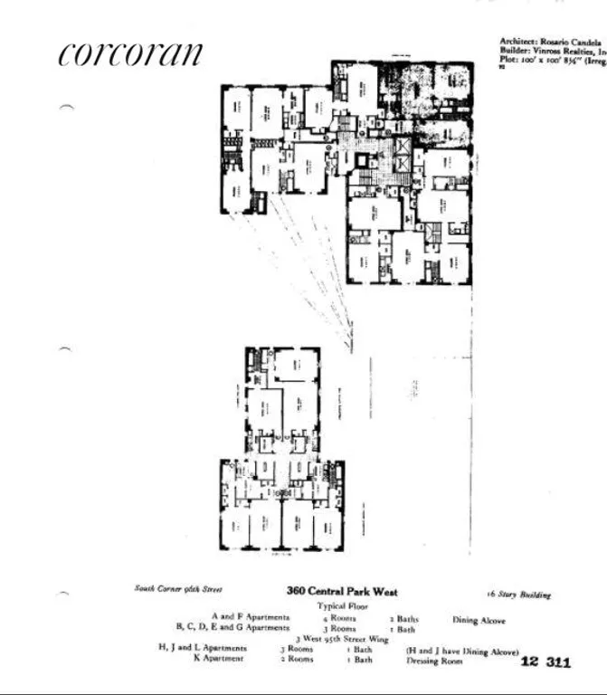 New York City Real Estate | View 360 Central Park West, 3C | room 9 | View 10