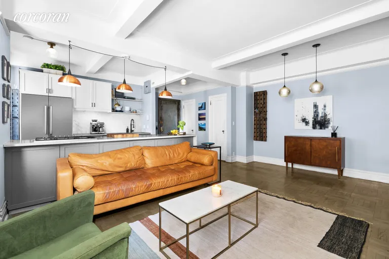 New York City Real Estate | View 141 East 3rd Street, 6I | Living Room | View 2