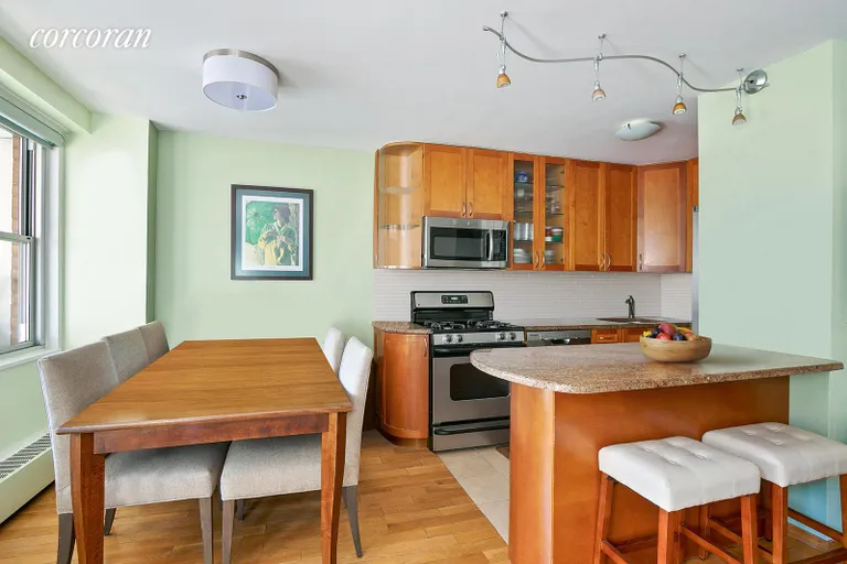 New York City Real Estate | View 303 West 66th Street, 9FE | Dining Area | View 2