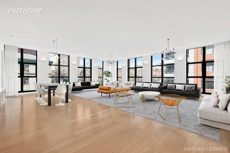 New York City Real Estate | View 11 North Moore Street, 3A | Living Room | View 2