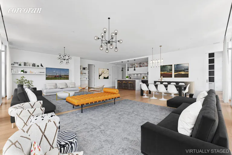 New York City Real Estate | View 11 North Moore Street, 3A | Living Room | View 6