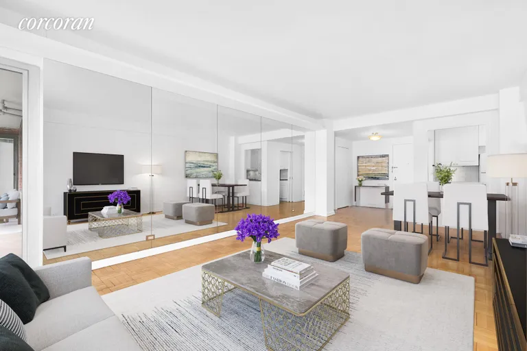 New York City Real Estate | View 45 East End Avenue, 4D | Living Room | View 4