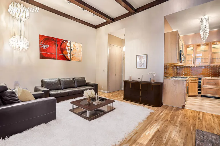 New York City Real Estate | View 132 West 71st Street, 4 | Living Room | View 2