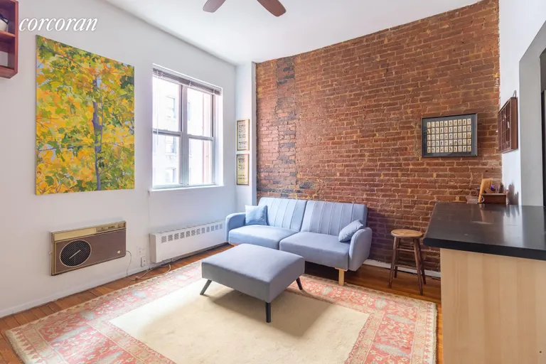 New York City Real Estate | View 140 West 74th Street, 4D | Living Room | View 2