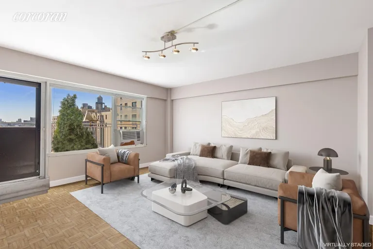 New York City Real Estate | View 308 West 103rd Street, PHC | Living Room | View 2