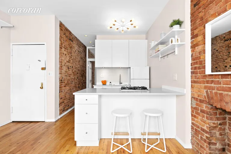 New York City Real Estate | View 786 Washington Avenue, 2FR | Open Kitchen with Breakfast Bar | View 5