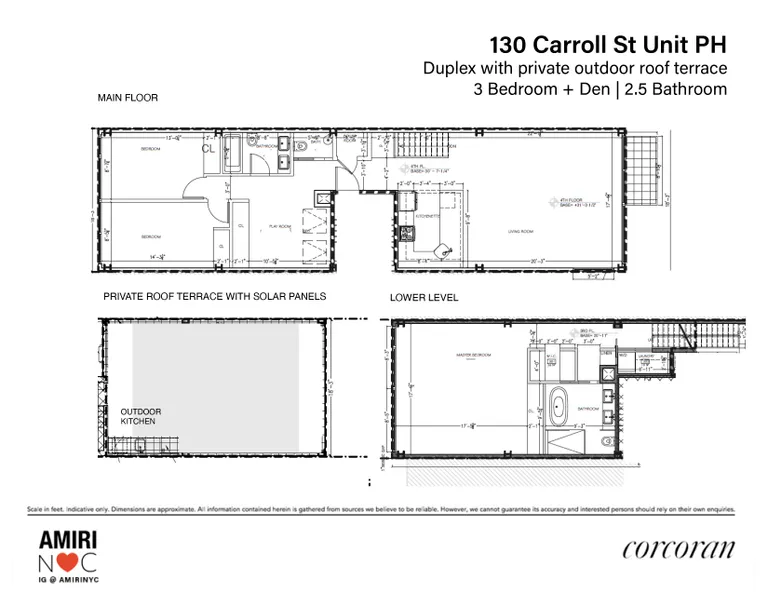 130 Carroll Street, 3 | floorplan | View 14
