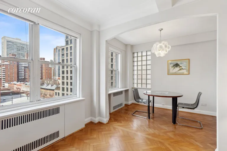 New York City Real Estate | View 33 East End Avenue, 10E | Dining Alcove/ Sleeping Area | View 2