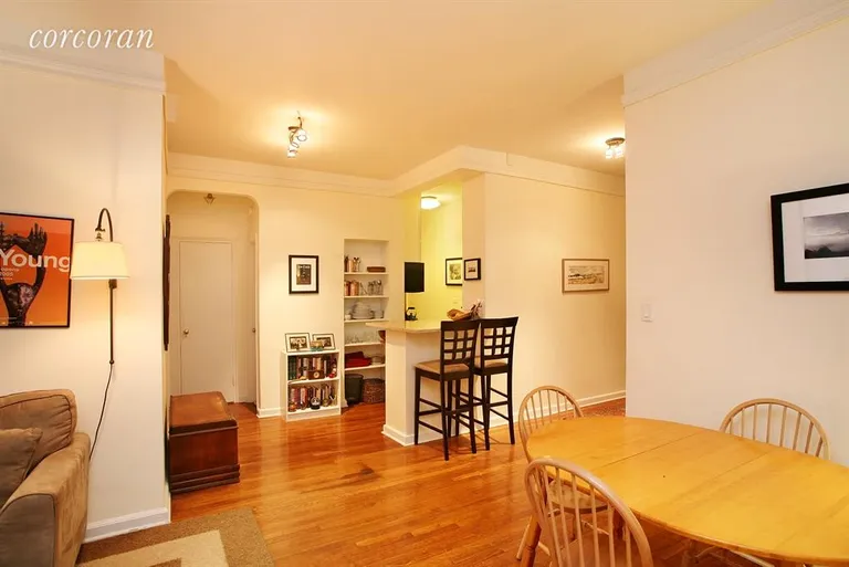 New York City Real Estate | View 265 Riverside Drive, 2G | Open, spacious dining plus breakfast bar | View 2