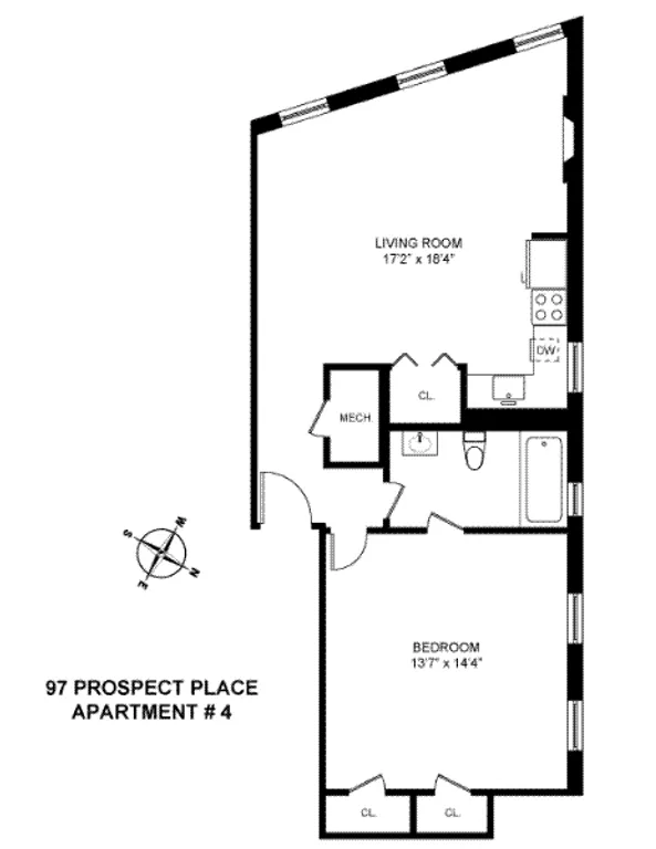 97 Prospect Place, 4 | floorplan | View 10