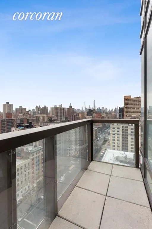 New York City Real Estate | View 245 West 99th Street, 18B | Balcony | View 3