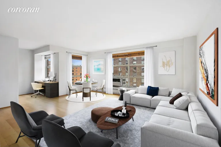 New York City Real Estate | View 80 La Salle Street, 18D | 1 Bed, 1 Bath | View 1