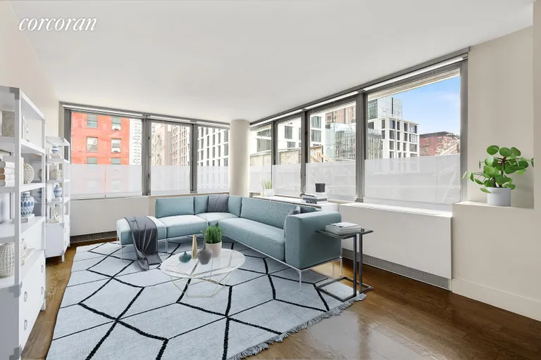 New York City Real Estate | View 464 West 44th Street, 2F | 2 Beds, 2 Baths | View 1