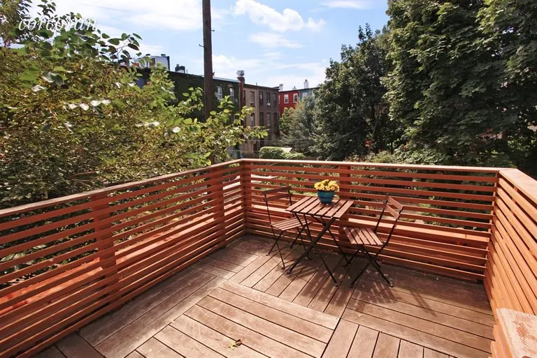 New York City Real Estate | View 218 Saint Marks Avenue | Deck | View 8