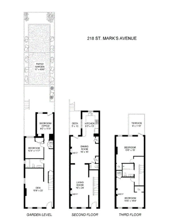 218 Saint Marks Avenue | floorplan | View 10