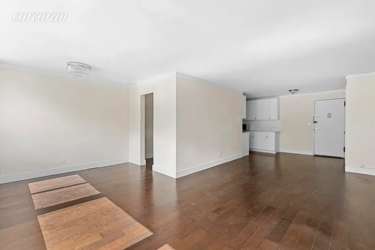 New York City Real Estate | View 333 East 14th Street, 2F | Living Room & Sleeping Alcove | View 5