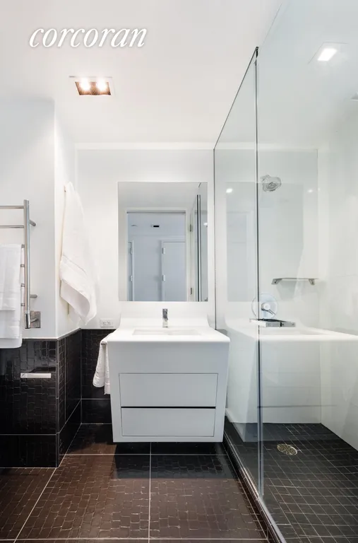 New York City Real Estate | View 123 Washington Street, 23C | Full Bathroom | View 2