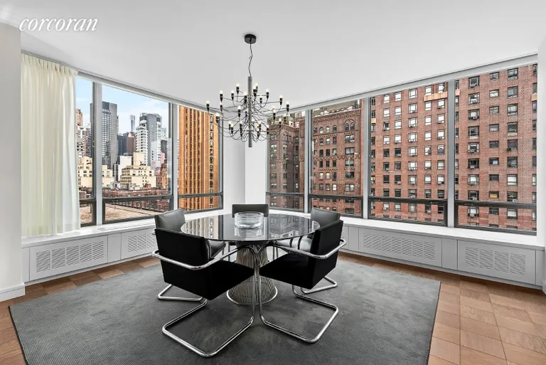 New York City Real Estate | View 870 United Nations Plaza, 8B | Dining Area | View 2