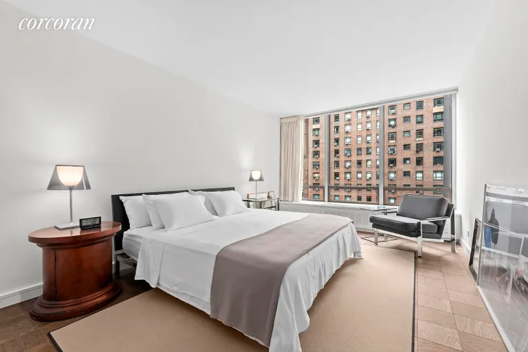 New York City Real Estate | View 870 United Nations Plaza, 8B | Primary Bedroom | View 7