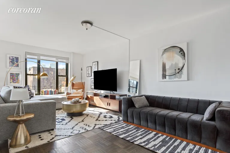 New York City Real Estate | View 355 Clinton Avenue, 5C | Living Room | View 7
