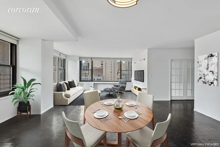 New York City Real Estate | View 115 East 57th Street, 28B | 1 Bed, 2 Baths | View 1