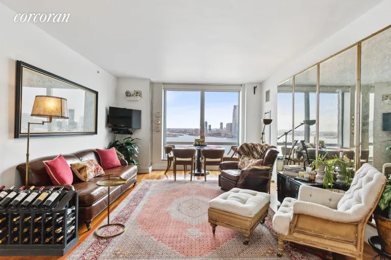 New York City Real Estate | View 30 West Street, 18G | 2 Beds, 2 Baths | View 1