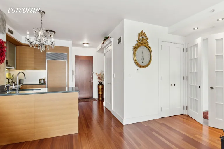 New York City Real Estate | View 30 West Street, 18G | Kitchen/Foyer | View 4