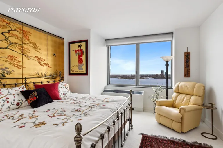 New York City Real Estate | View 30 West Street, 18G | Primary Bedroom | View 5