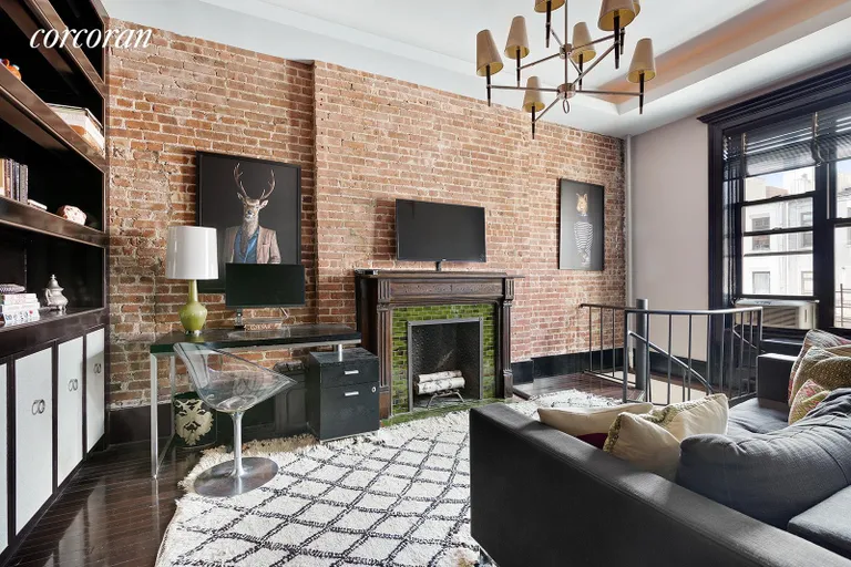 New York City Real Estate | View 116 West 76th Street, 3R | Library/Den | View 5