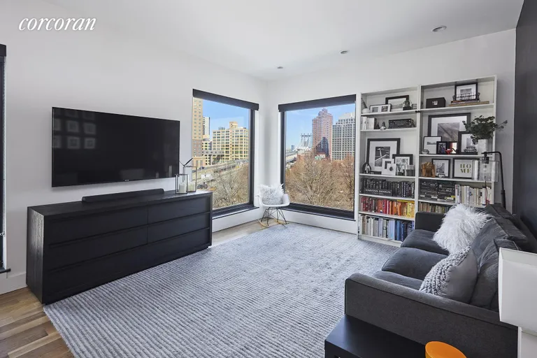 New York City Real Estate | View 187 Bridge Street, 6 | Living Room | View 3