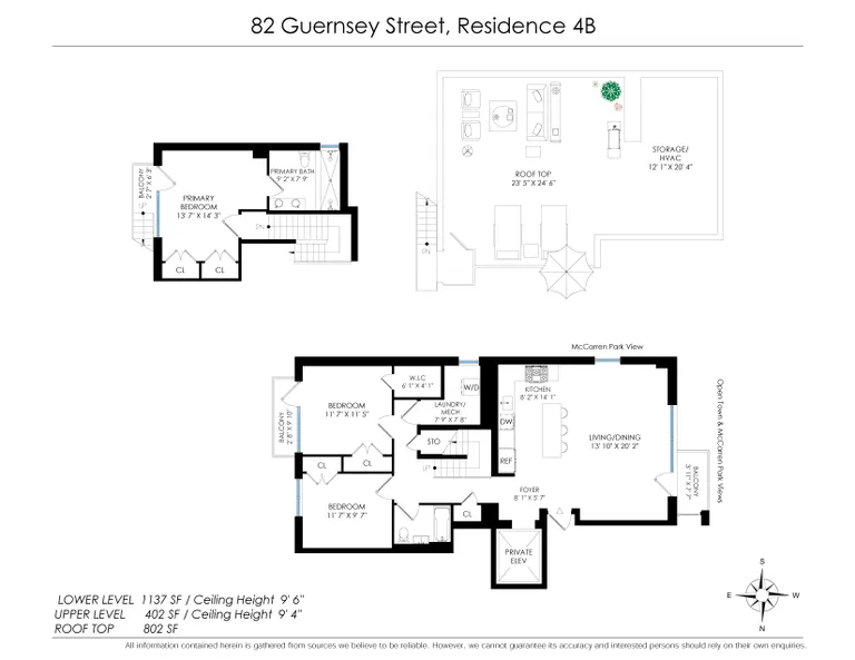 82 Guernsey Street, 4B | floorplan | View 13