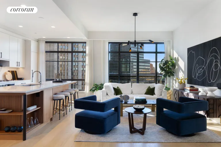 New York City Real Estate | View 25 Park Row, 16C | 3 Beds, 3 Baths | View 1