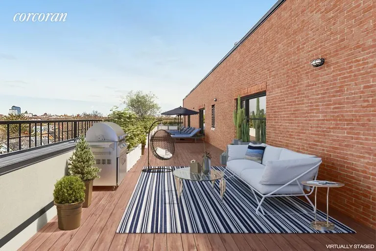 New York City Real Estate | View 10 Slocum Place, PH2 | Private Wrap Around Deck | View 2
