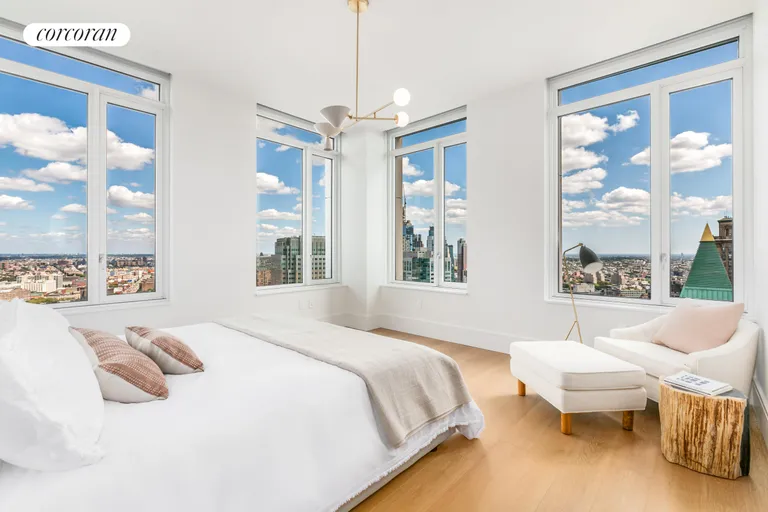New York City Real Estate | View 1 Clinton Street, 27B | Bedroom | View 5