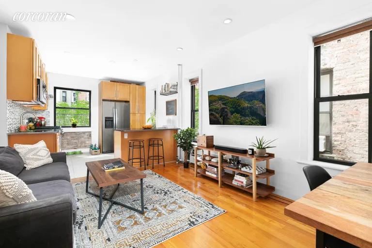 New York City Real Estate | View 428 Prospect Place, 2R | Living Room | View 3