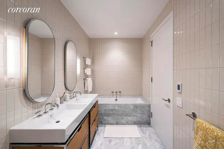 New York City Real Estate | View 11 Hoyt Street, 40H | Primary Bathroom | View 8