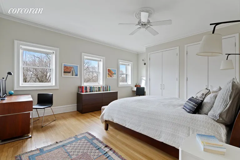 New York City Real Estate | View 106 Prospect Park West, 4 | Bedroom | View 5
