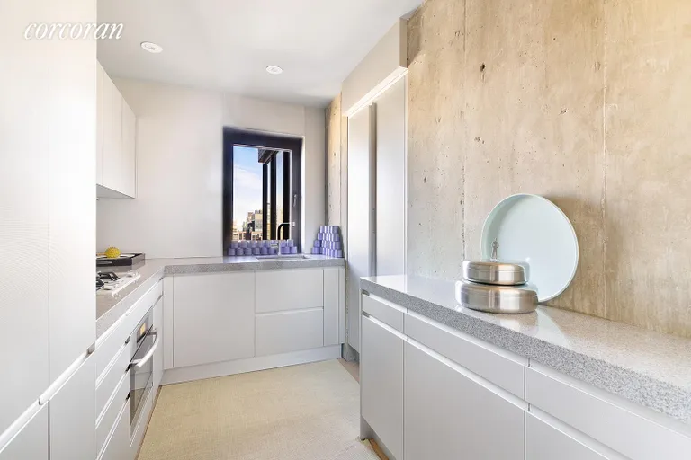 New York City Real Estate | View 100 United Nations Plaza, 35A | Windowed kitchen | View 6