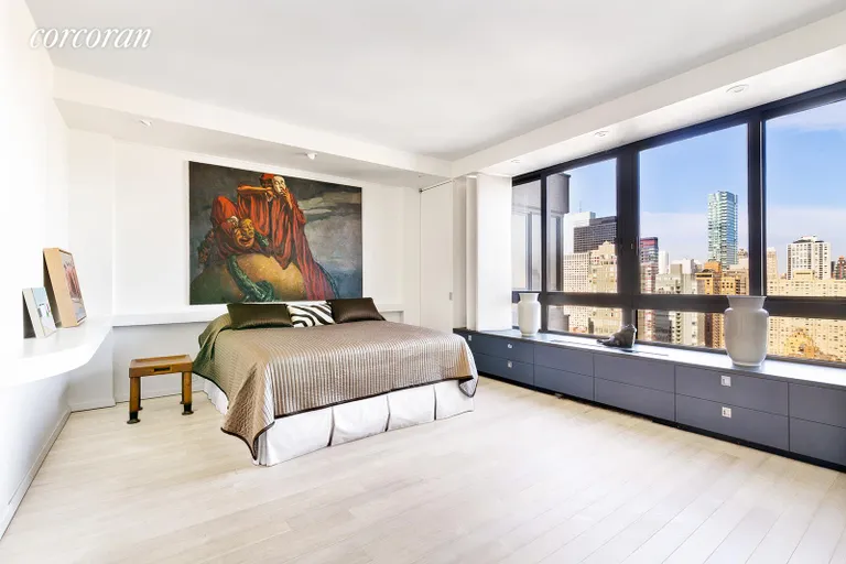 New York City Real Estate | View 100 United Nations Plaza, 35A | Spacious primary suite | View 7