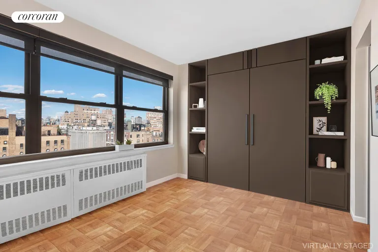New York City Real Estate | View 205 West End Avenue, 21S | Alcove-window view-Murphy Up | View 3