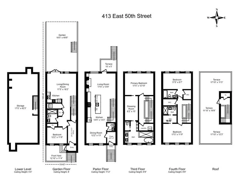 413 East 50th Street | floorplan | View 24