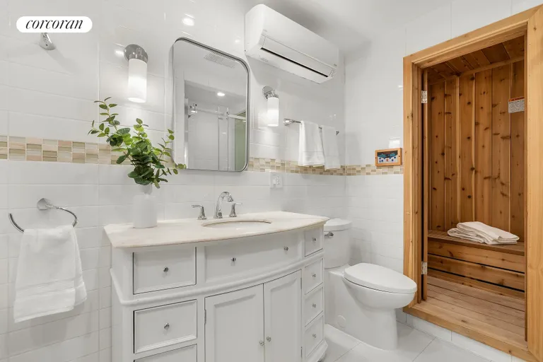 New York City Real Estate | View 265 West 90th Street | Bathroom with Sauna | View 14