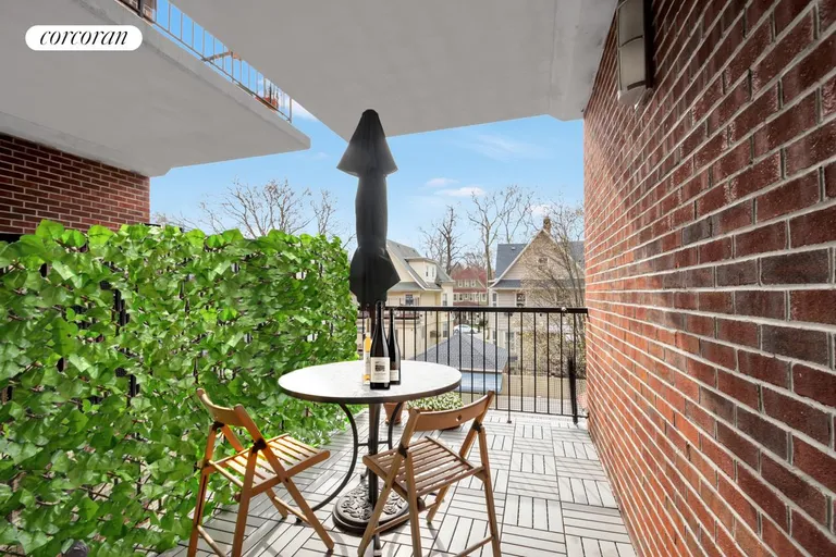 New York City Real Estate | View 1138 Ocean Avenue, 3B | Overlooking the gardens | View 8