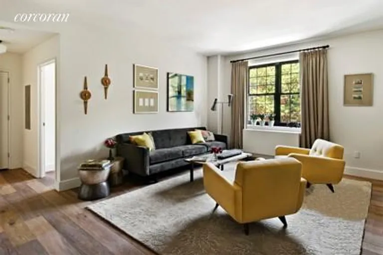New York City Real Estate | View 110 Warren Street, B304 | Living Room | View 2