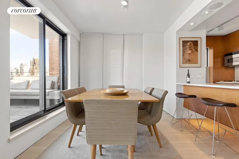 New York City Real Estate | View 14 Horatio Street, 17FG | Dining Alcove | View 3