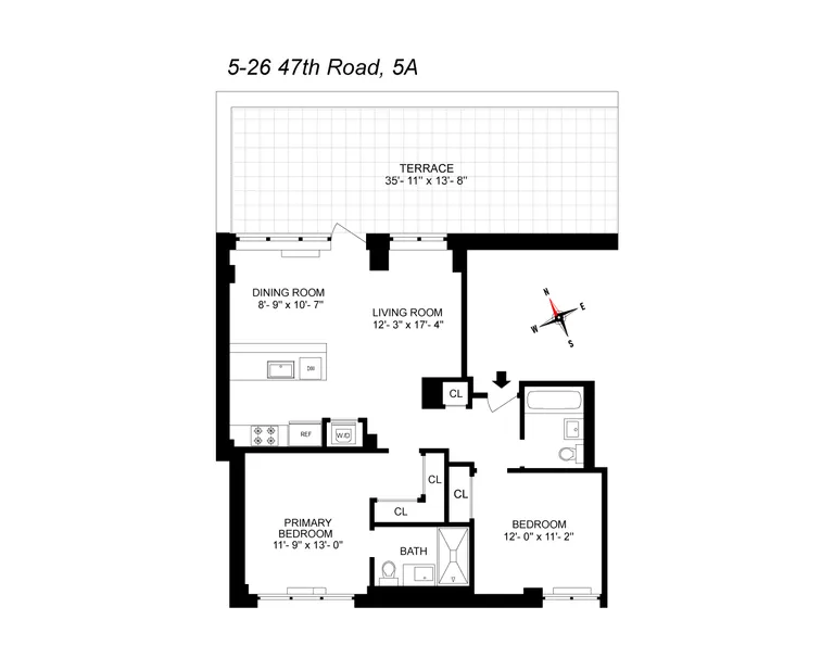 5-26 47th Road, 5A | floorplan | View 14