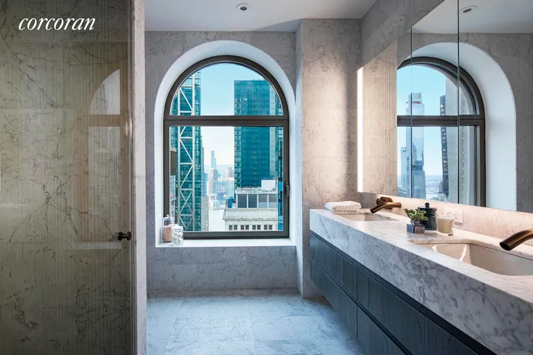 New York City Real Estate | View 130 William Street, 49D | Full Bathroom | View 5